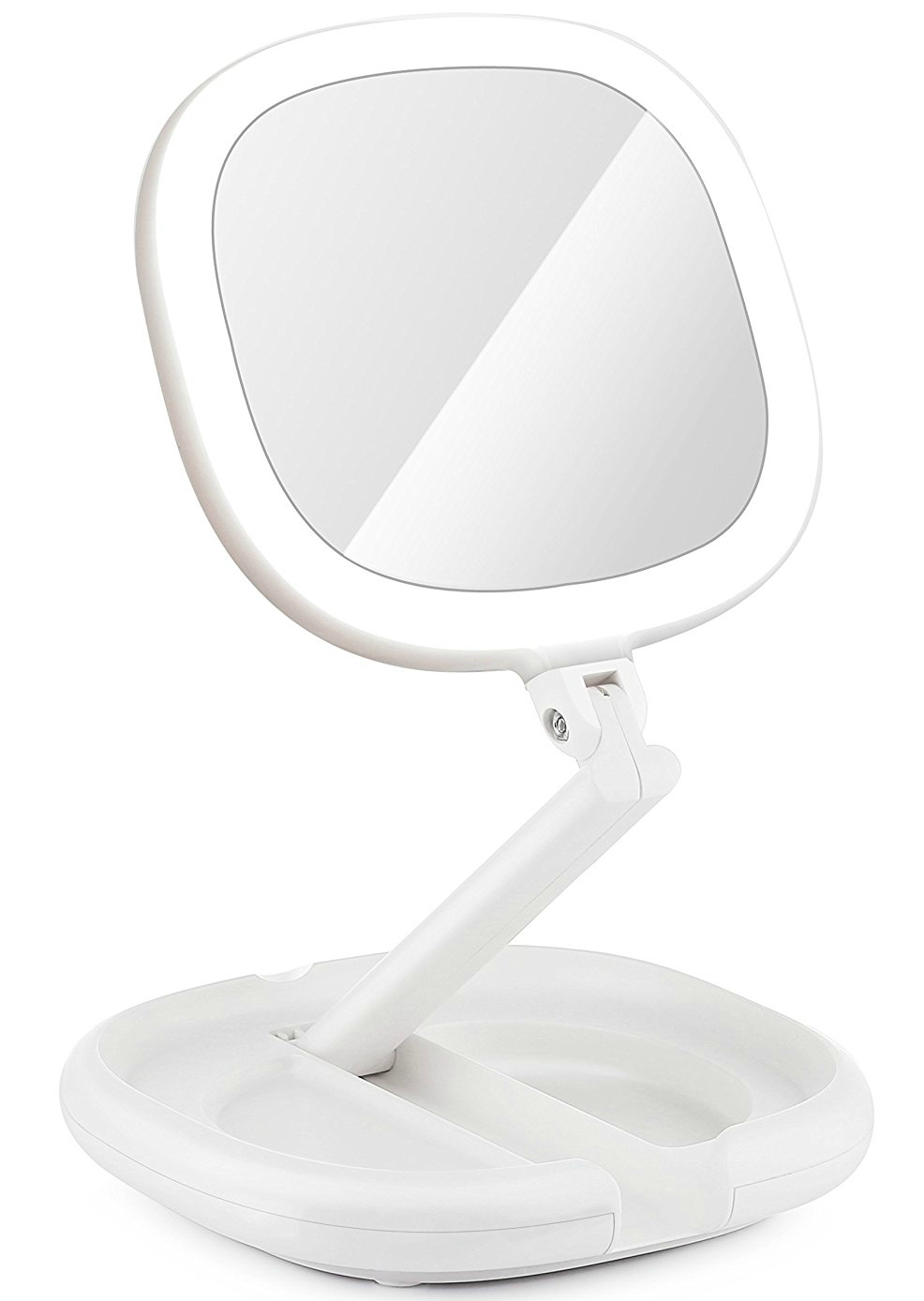 Travel mirror deals with lights